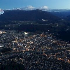 Flugwegposition um 16:11:01: Aufgenommen in der Nähe von Innsbruck, Österreich in 1693 Meter